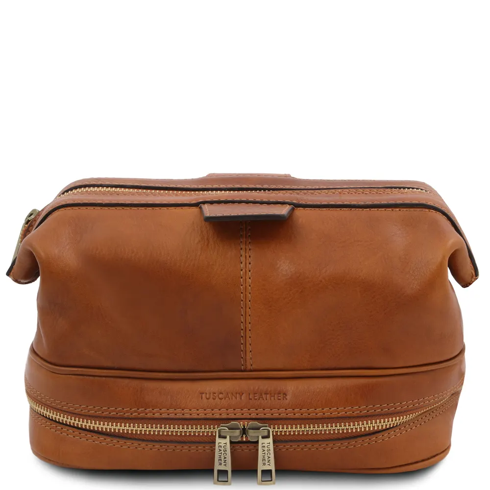 Jacob Leather toiletry bag