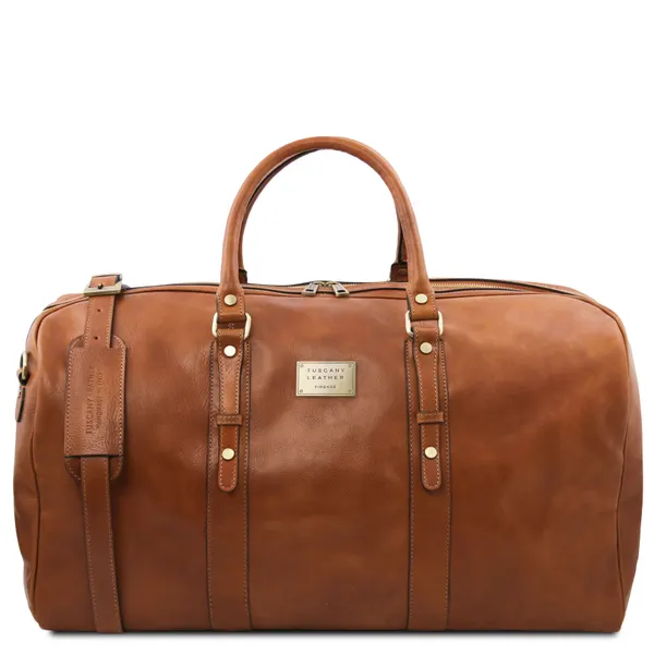 Francoforte Exclusive Leather Weekender Travel Bag