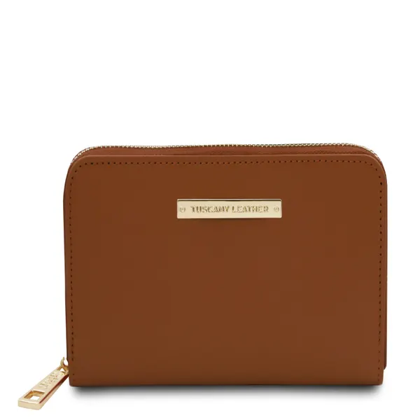 Leda Exclusive zip around leather wallet
