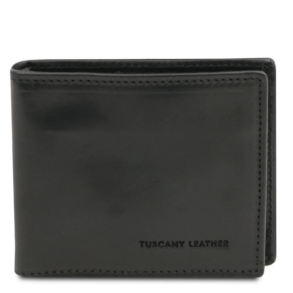 Exclusive leather card holder with money clip