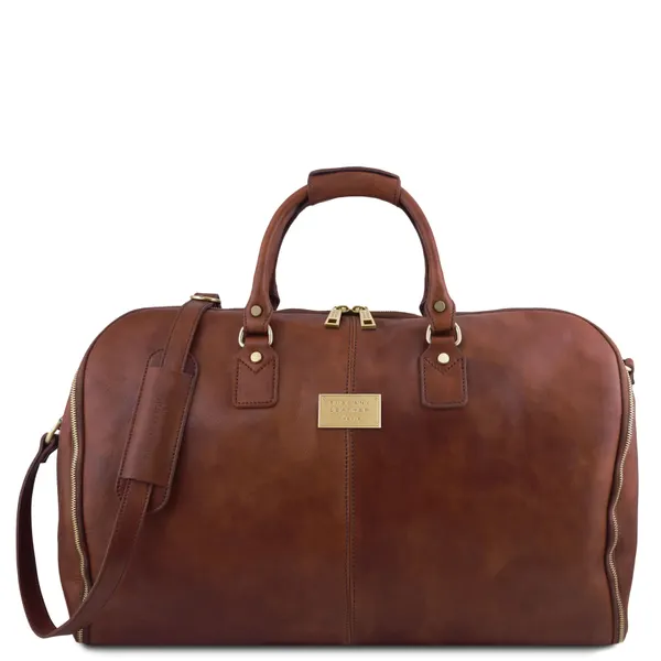 Antigua Travel leather duffle/Garment bag