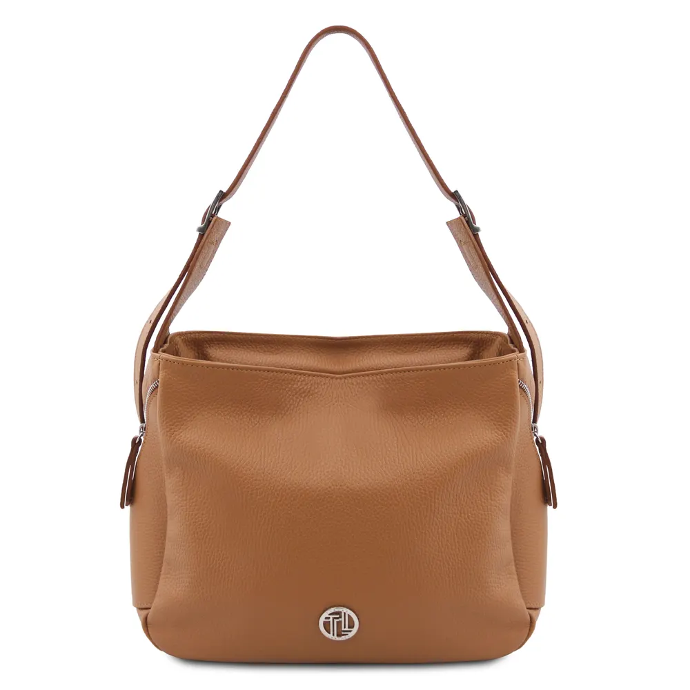 Charlotte Soft leather shoulder bag