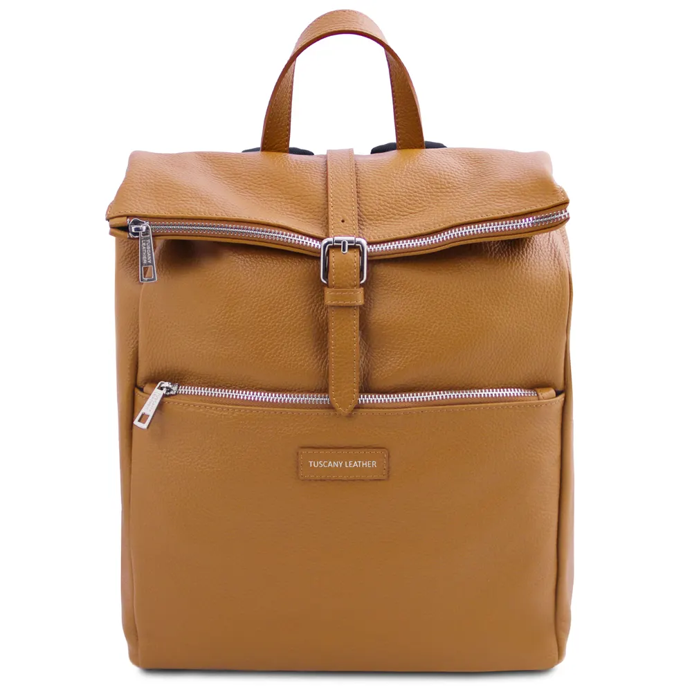 Denver Soft leather backpack