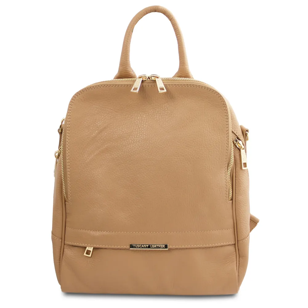 TL Bag Soft leather backpack for women