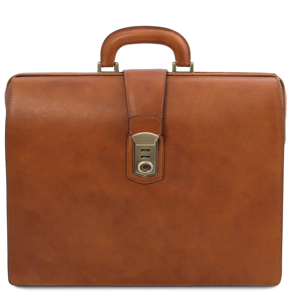 Canova Leather Doctor bag briefcase 3 compartments