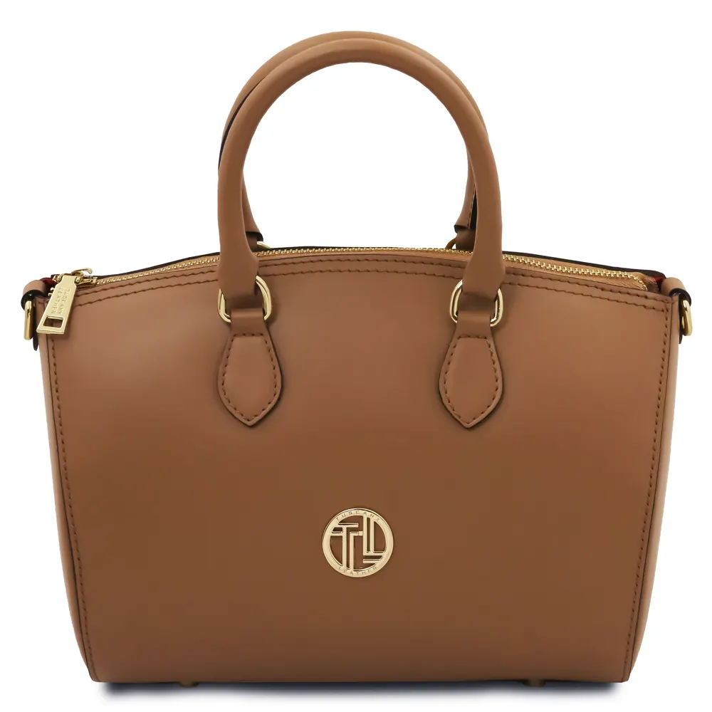 Layla Leather duffle bag