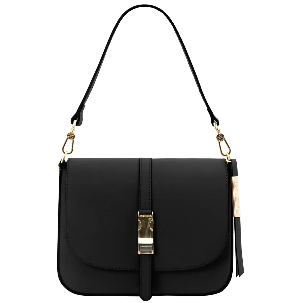 Nausica Leather shoulder bag