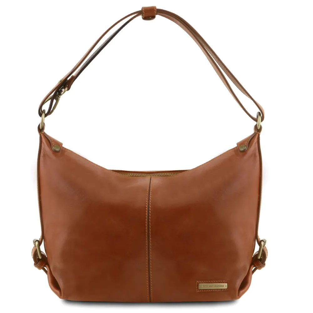 Sabrina Leather hobo bag