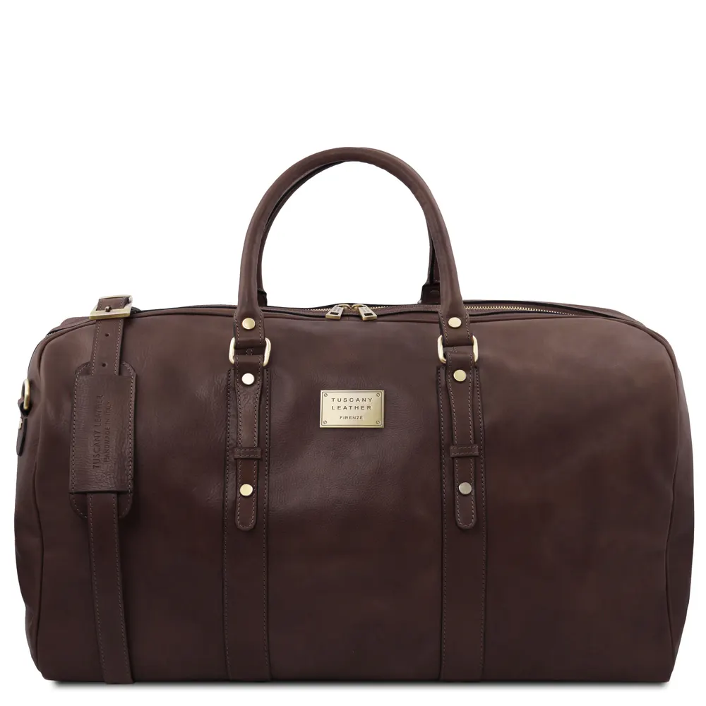 Francoforte Exclusive Leather Weekender Travel Bag