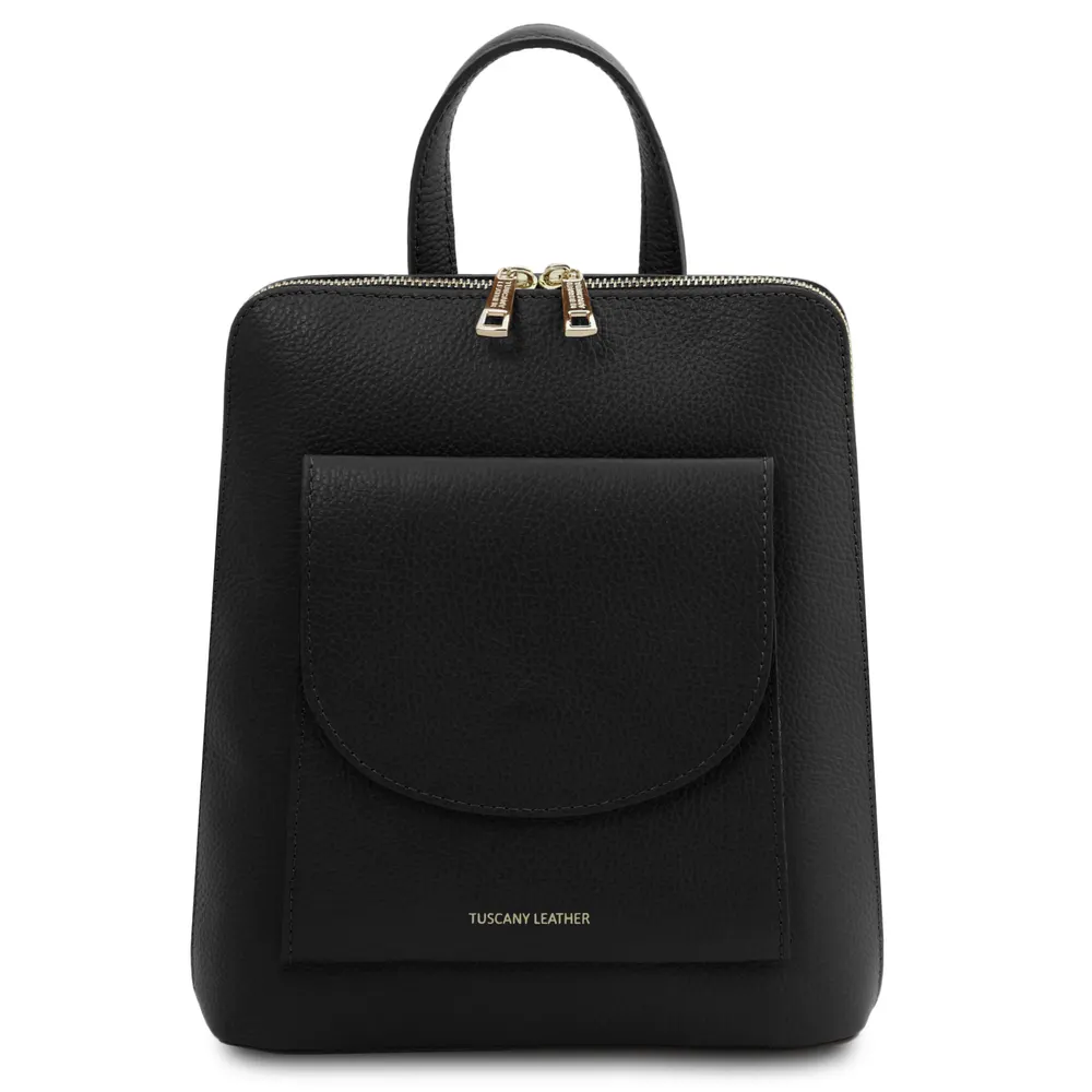 TL Bag Small leather backpack for women