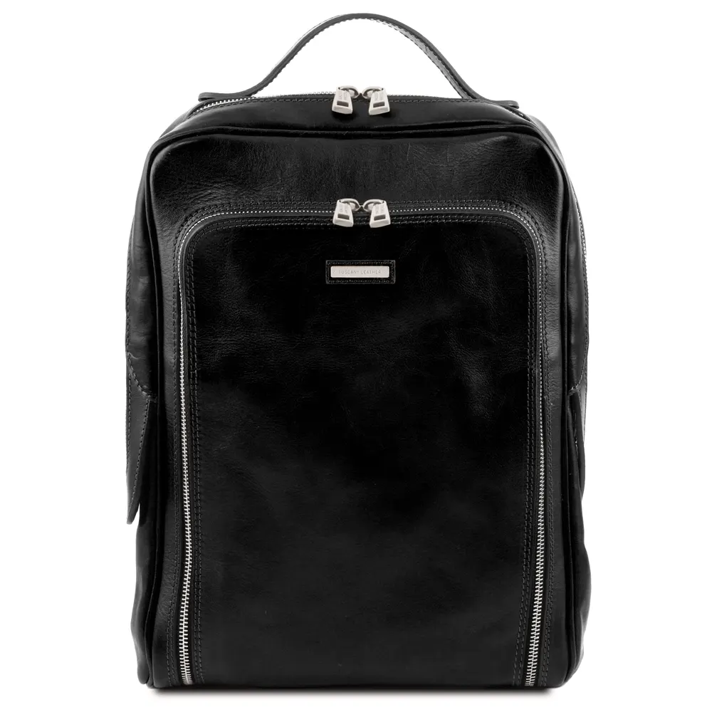 Bangkok Leather laptop backpack