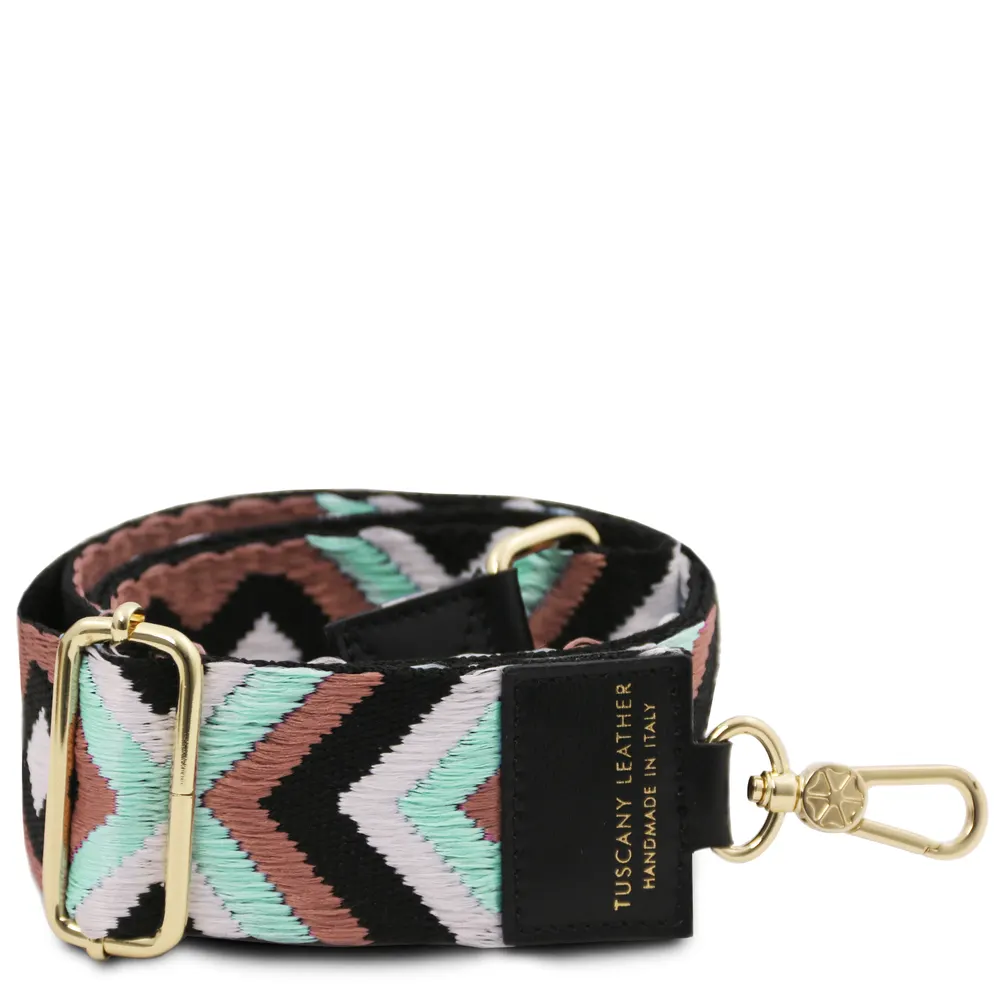 Adjustable fabric strap