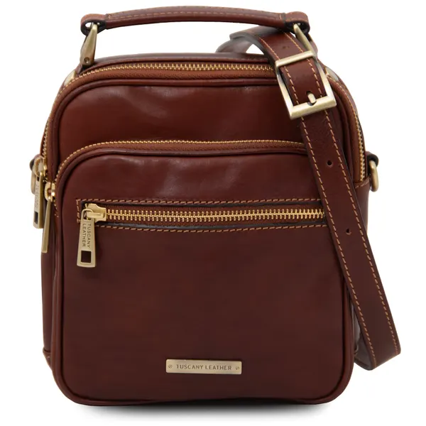 Paul Leather Crossbody Bag
