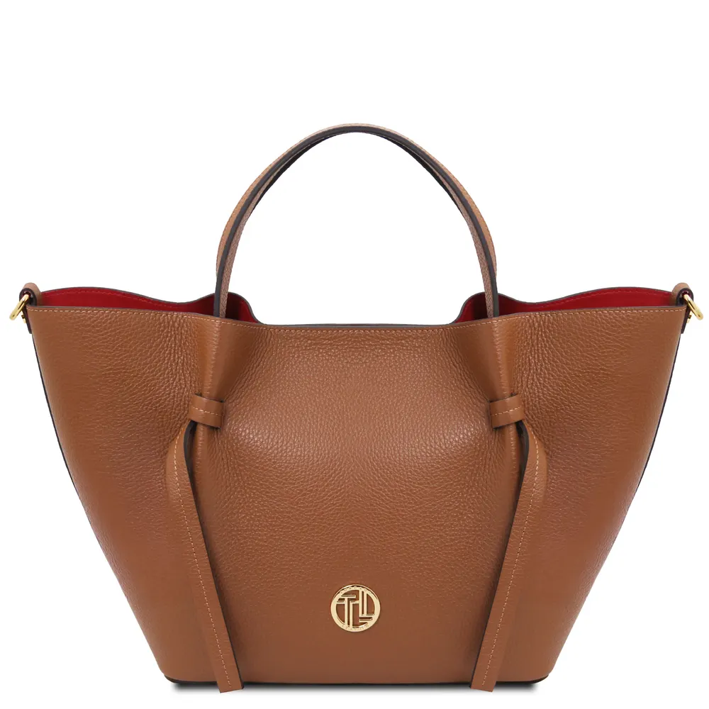 Legame Leather shopping bag - Large size