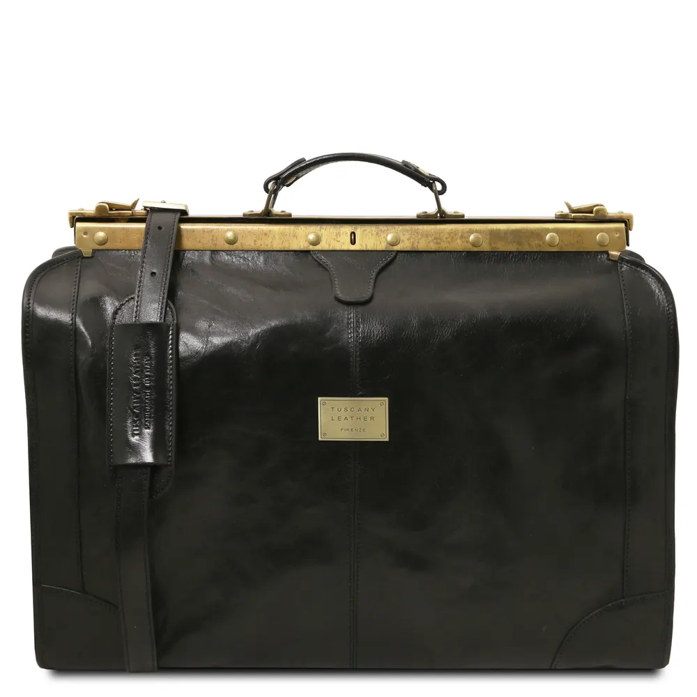 Madrid Gladstone Leather Bag - Large size