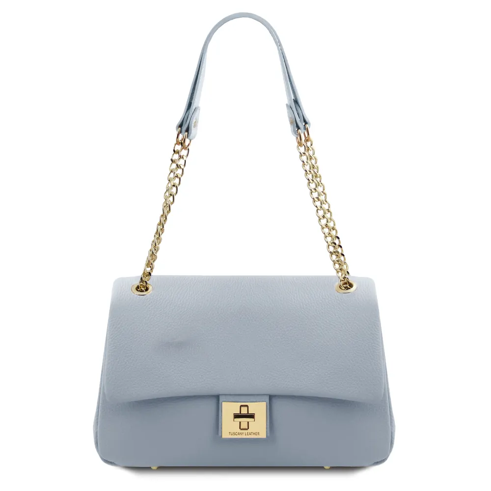 Elettra Soft leather shoulder bag