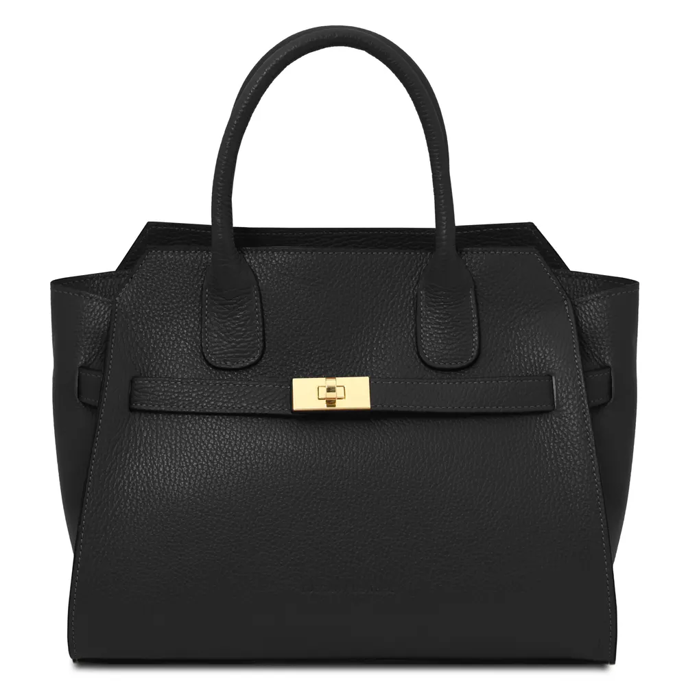 Origami Leather tote
