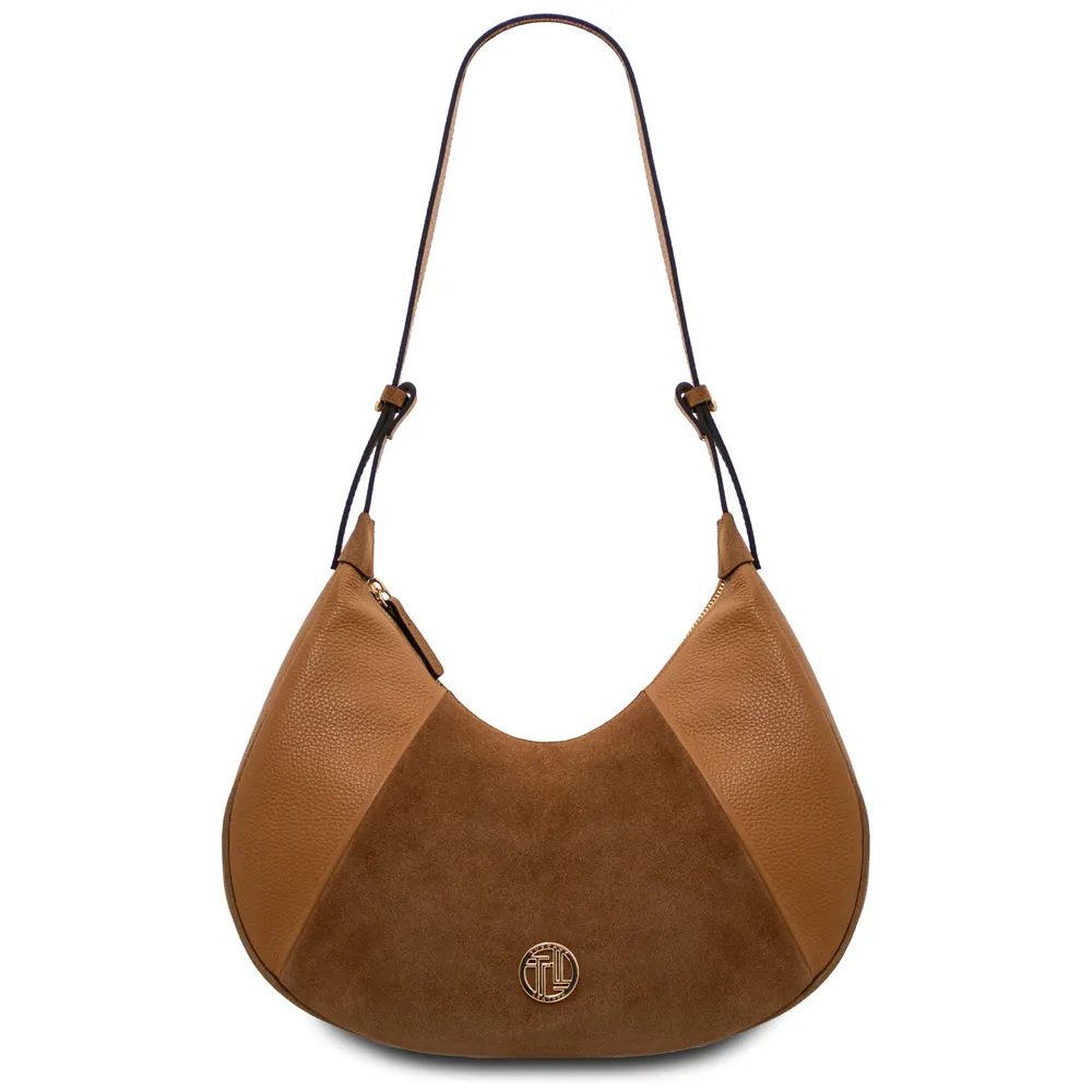 Goccia Leather hobo bag