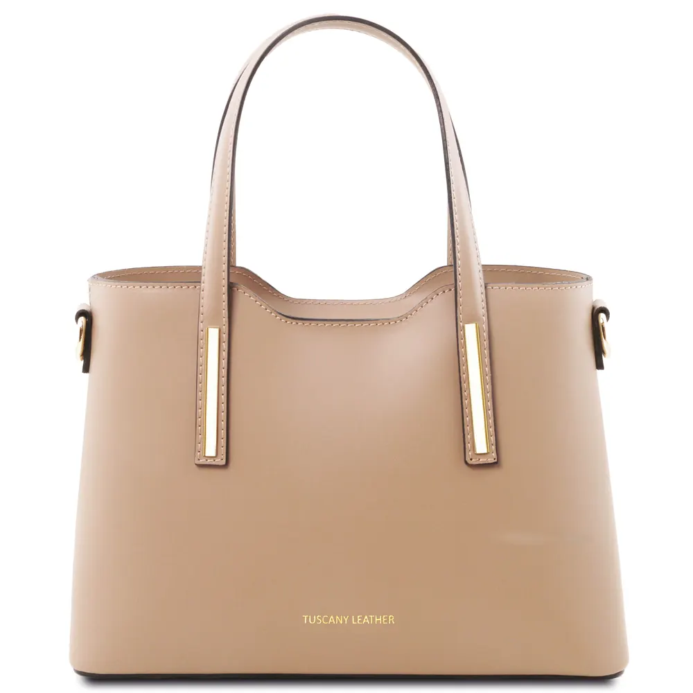 Olimpia Leather tote - Small size