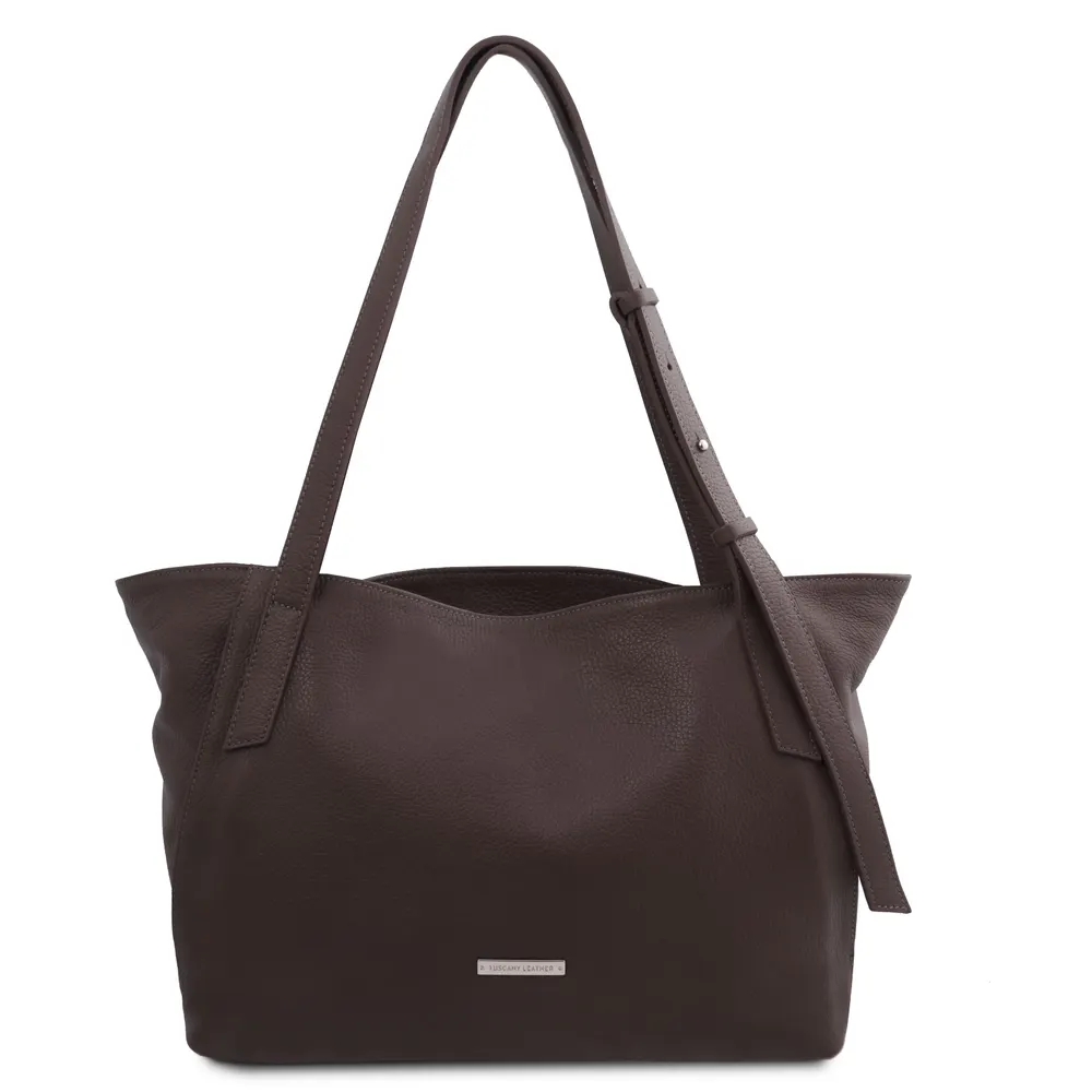 TL Bag Soft leather shopping bag