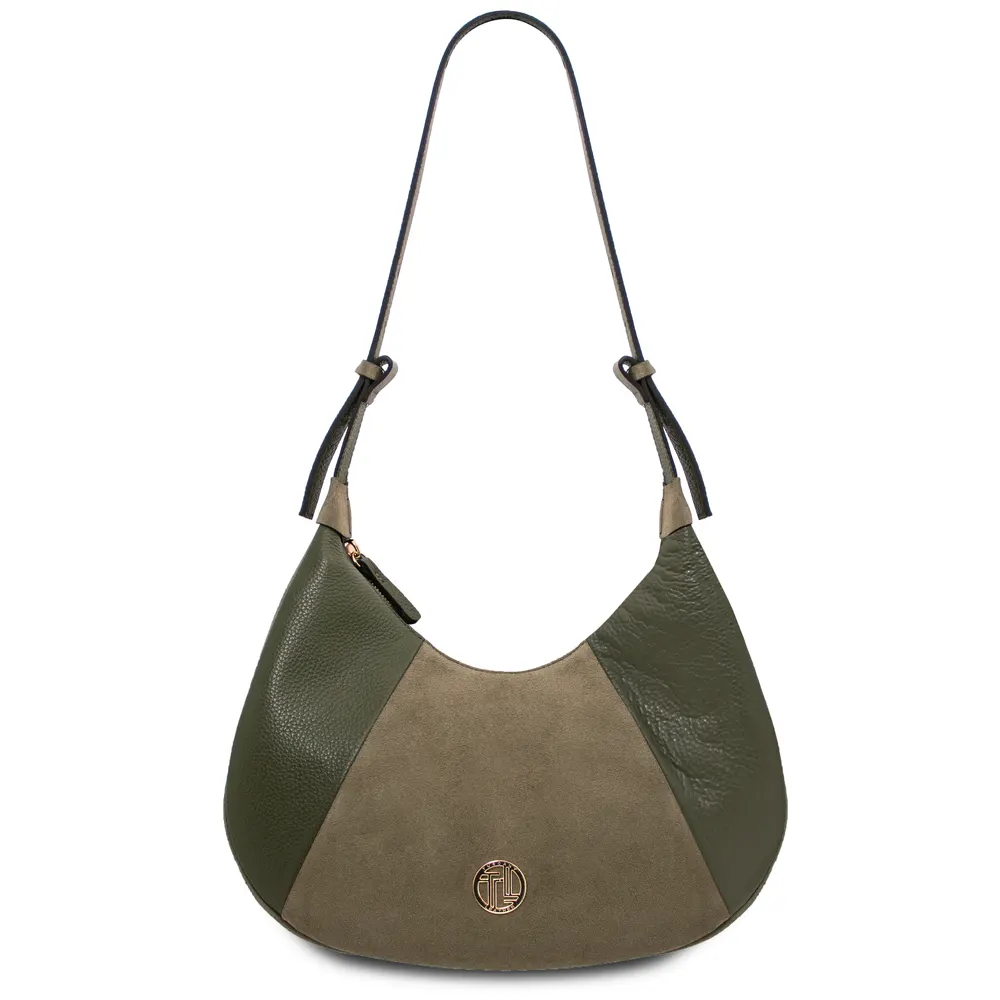 Goccia Leather hobo bag