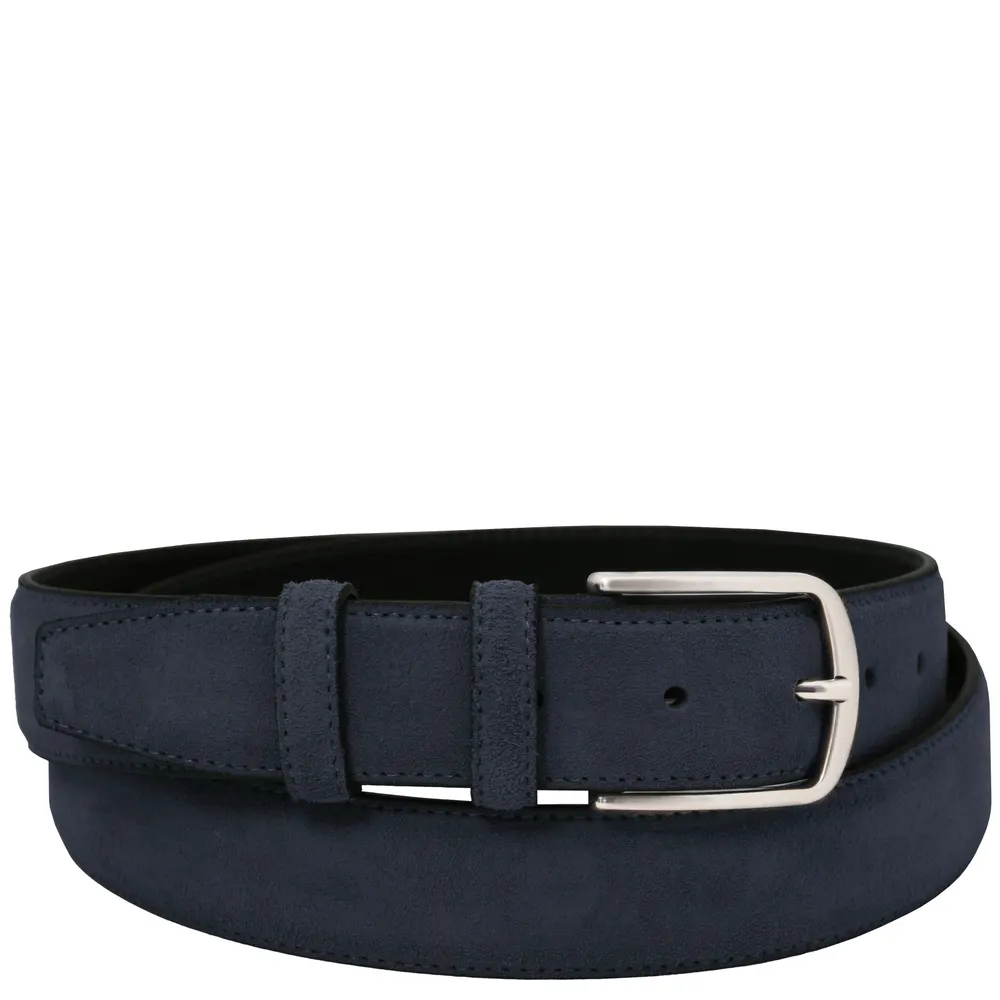 Casual suede leather belt 35mm - 105 cm