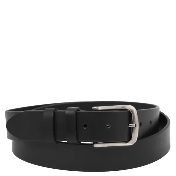 Handcrafted leather belt 35mm for jeans - 95 cm