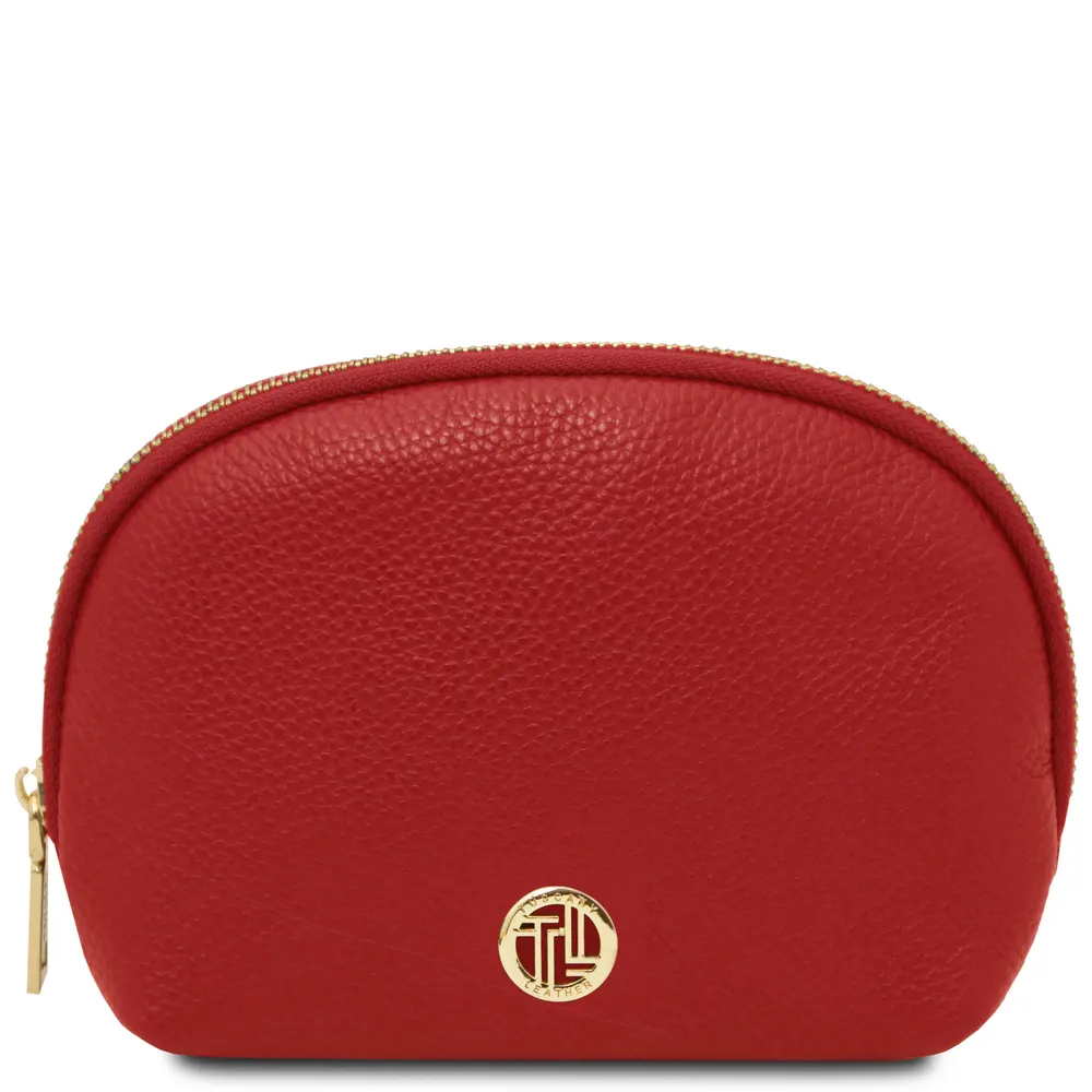 Vera Soft leather toiletry case