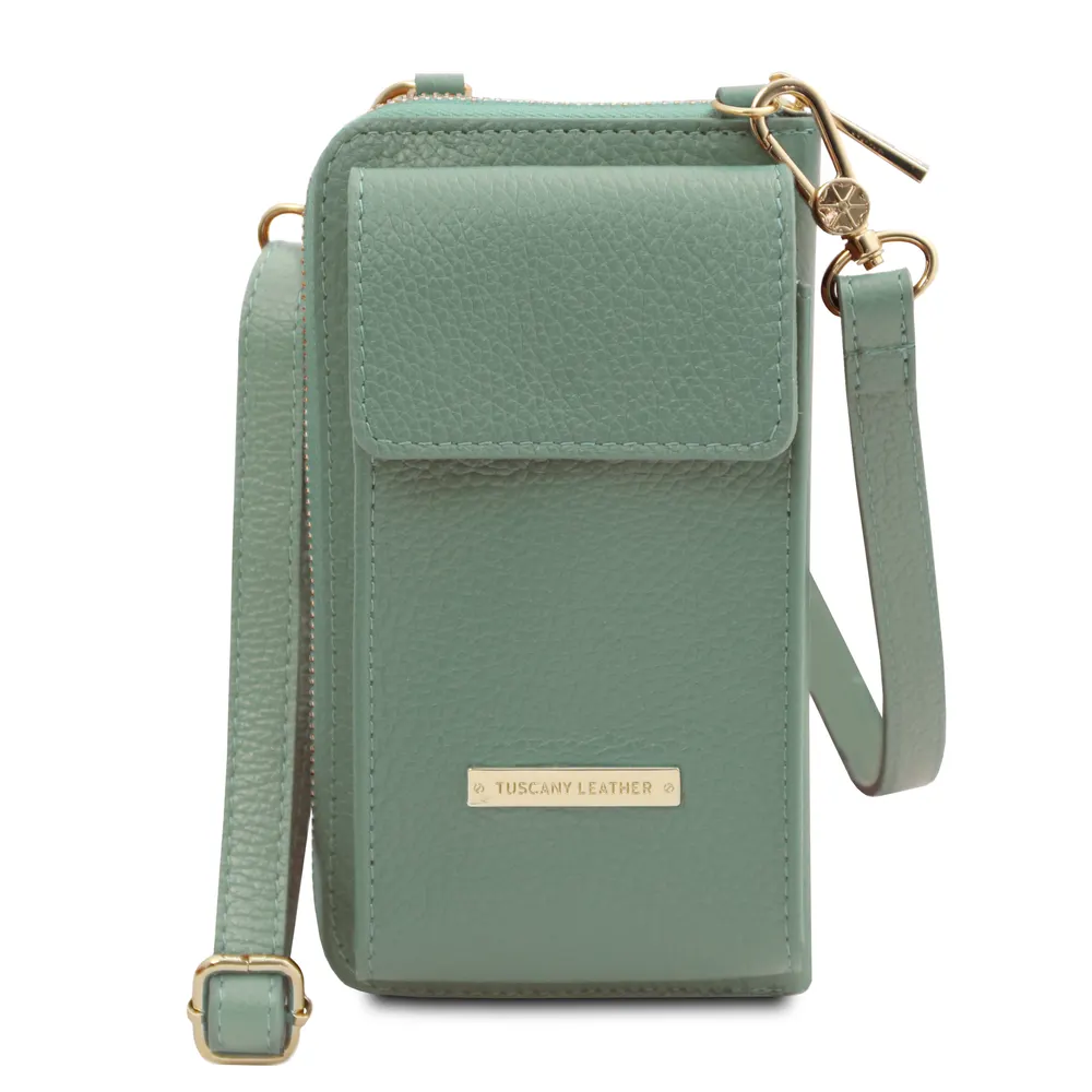 TL Bag Leather wallet/phone holder with strap