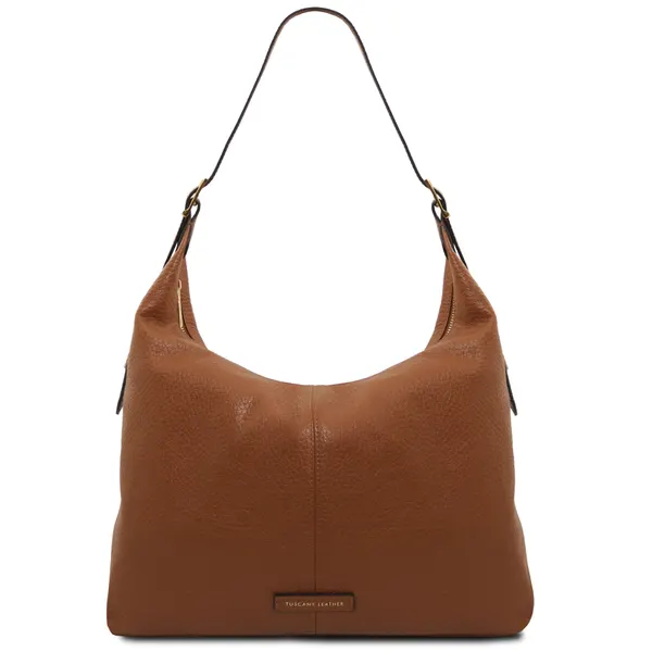 Plenia Leather shopping bag