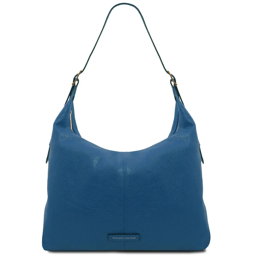 Plenia Leather shopping bag