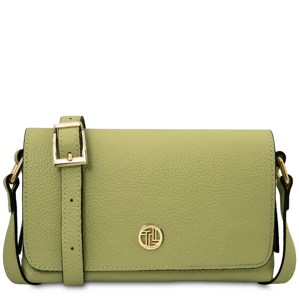 Biscuit Soft leather shoulder bag