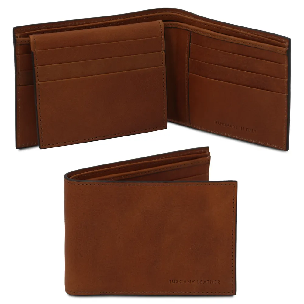 Exclusive 3 fold leather wallet for men