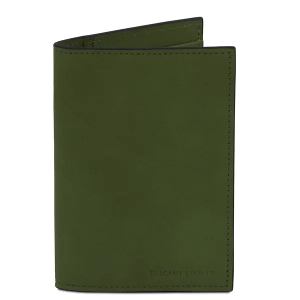 Leather passport cover