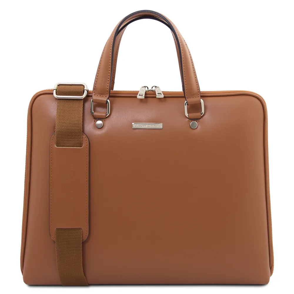 Verona Saffiano Leather Business Bag