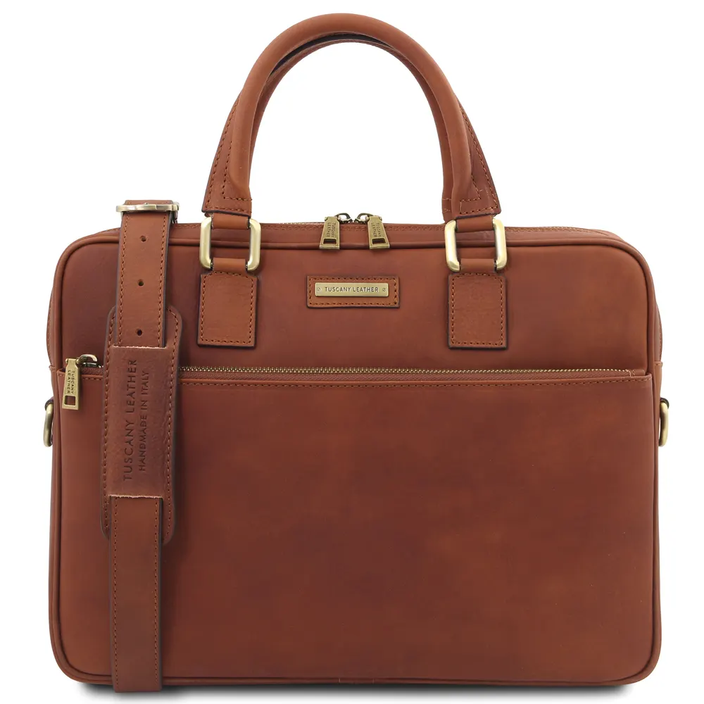 Ferrara Leather laptop briefcase