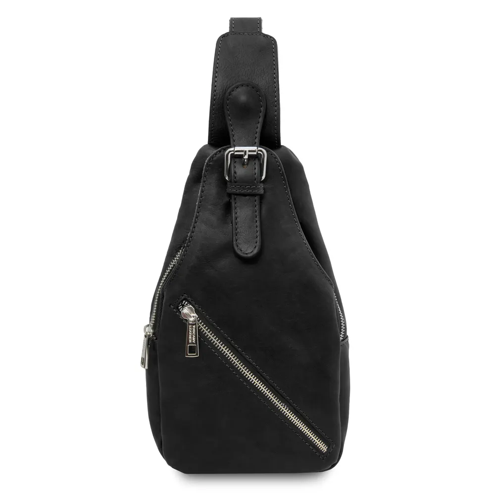 Kevin Leather crossover bag