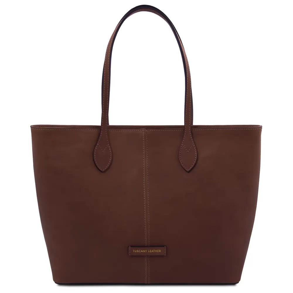 Essenza Leather shoulder bag