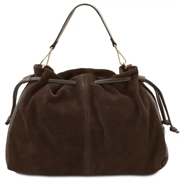 Allure Soft suede leather shopping bag