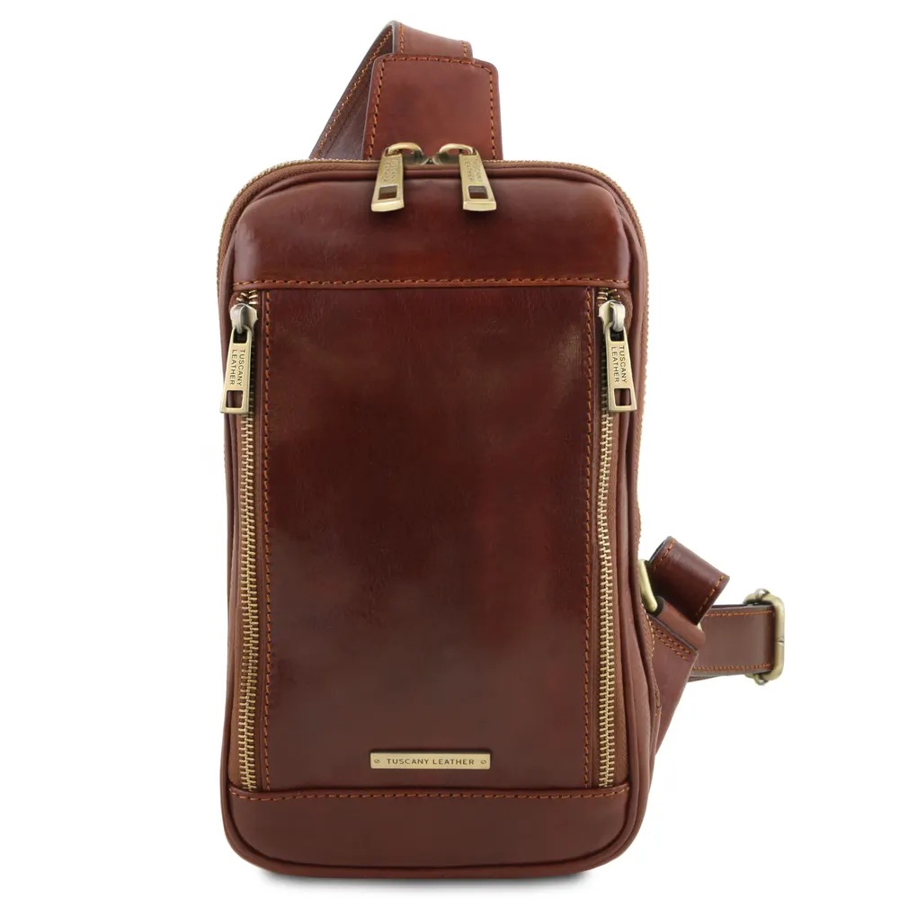 Martin Leather crossover bag