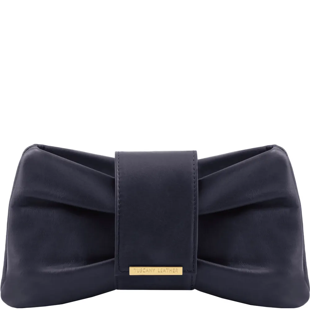 Priscilla Clutch leather handbag