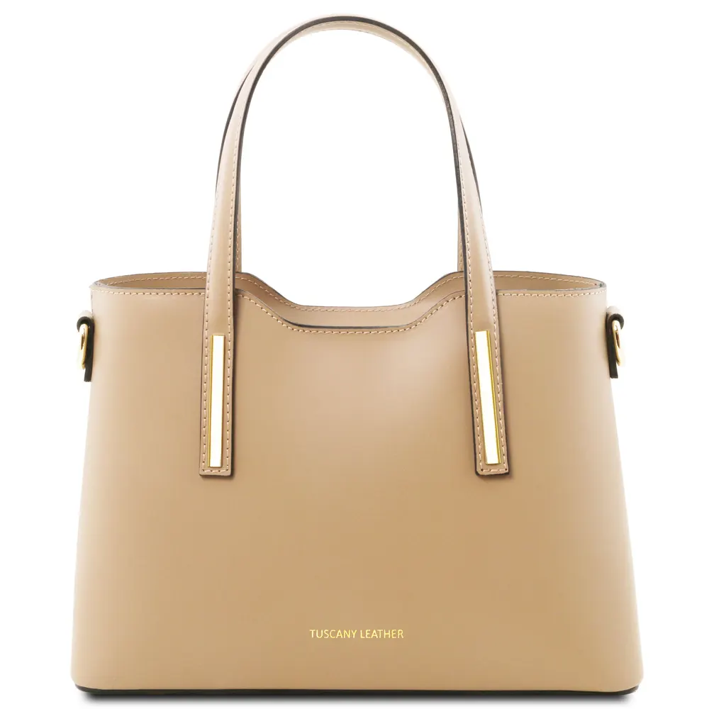 Olimpia Leather tote - Small size