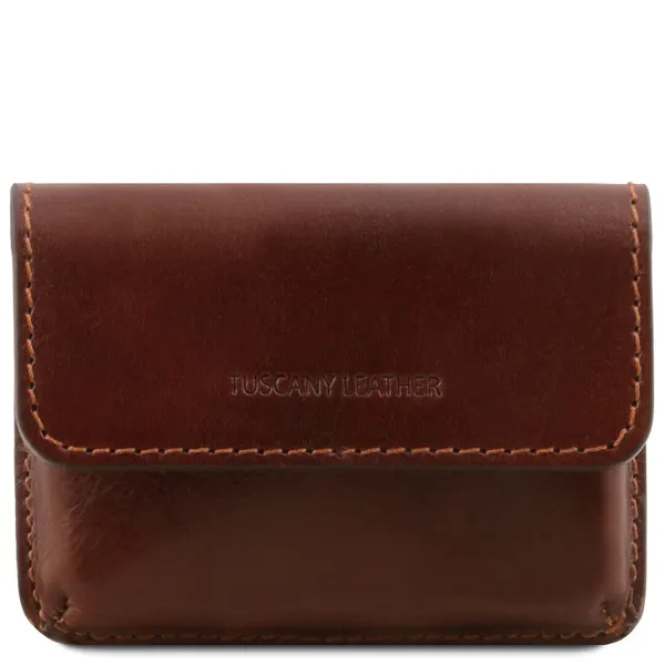 Exclusive leather business cards holder