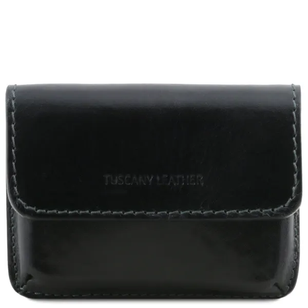 Exclusive leather business cards holder