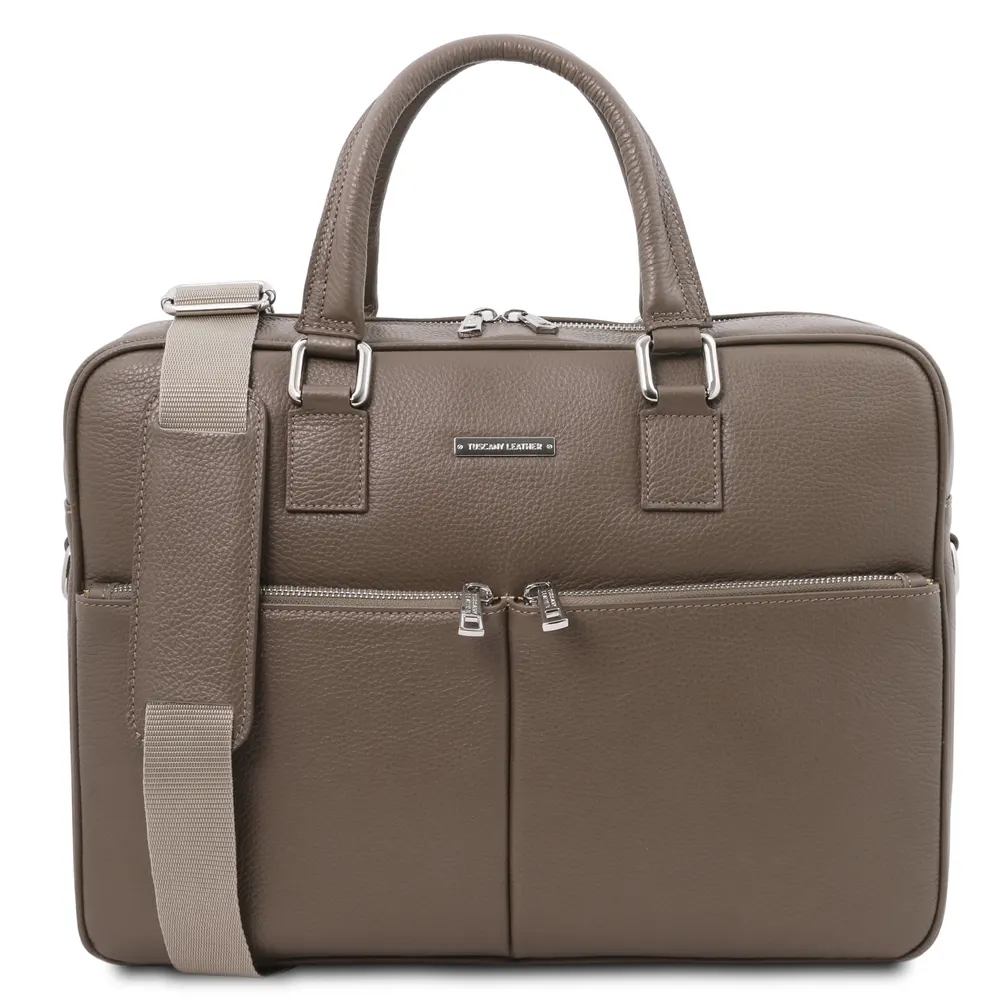 Treviso Leather laptop briefcase