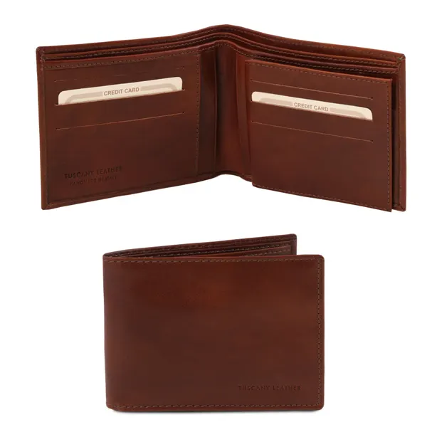 Exclusive 3 fold leather wallet for men
