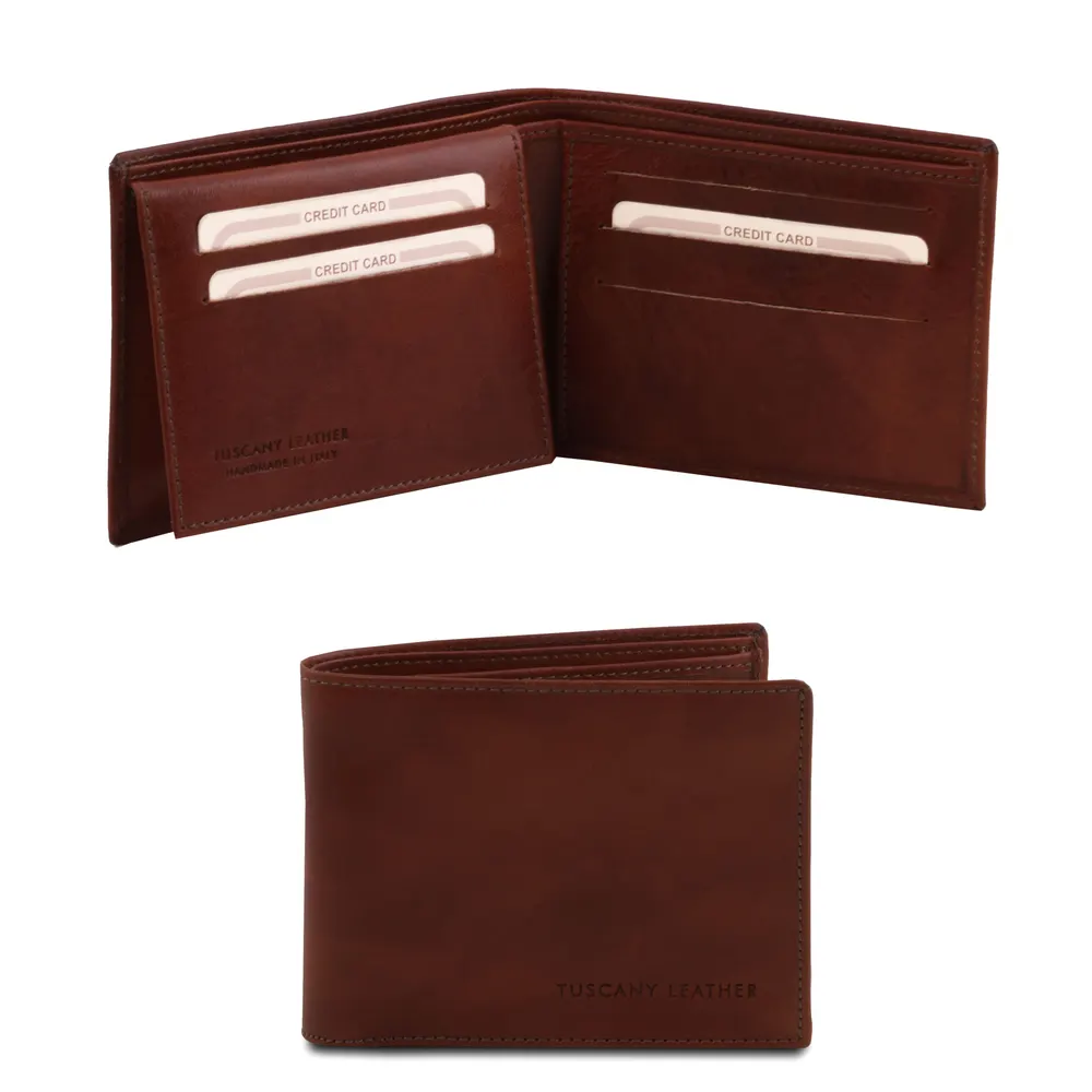 Exclusive 3 fold leather wallet for men