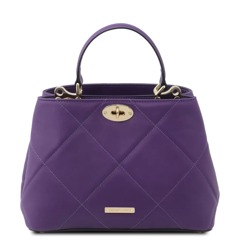 TL Bag Soft quilted leather handbag