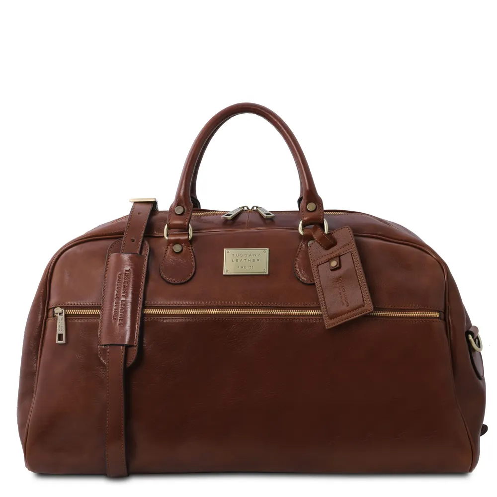 TL Voyager Leather travel bag - Large size