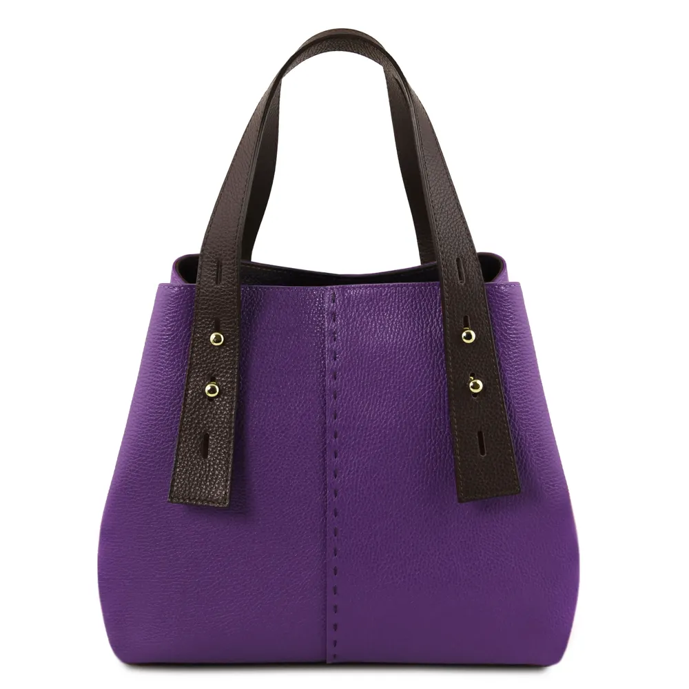 TL Bag Leather shopping bag
